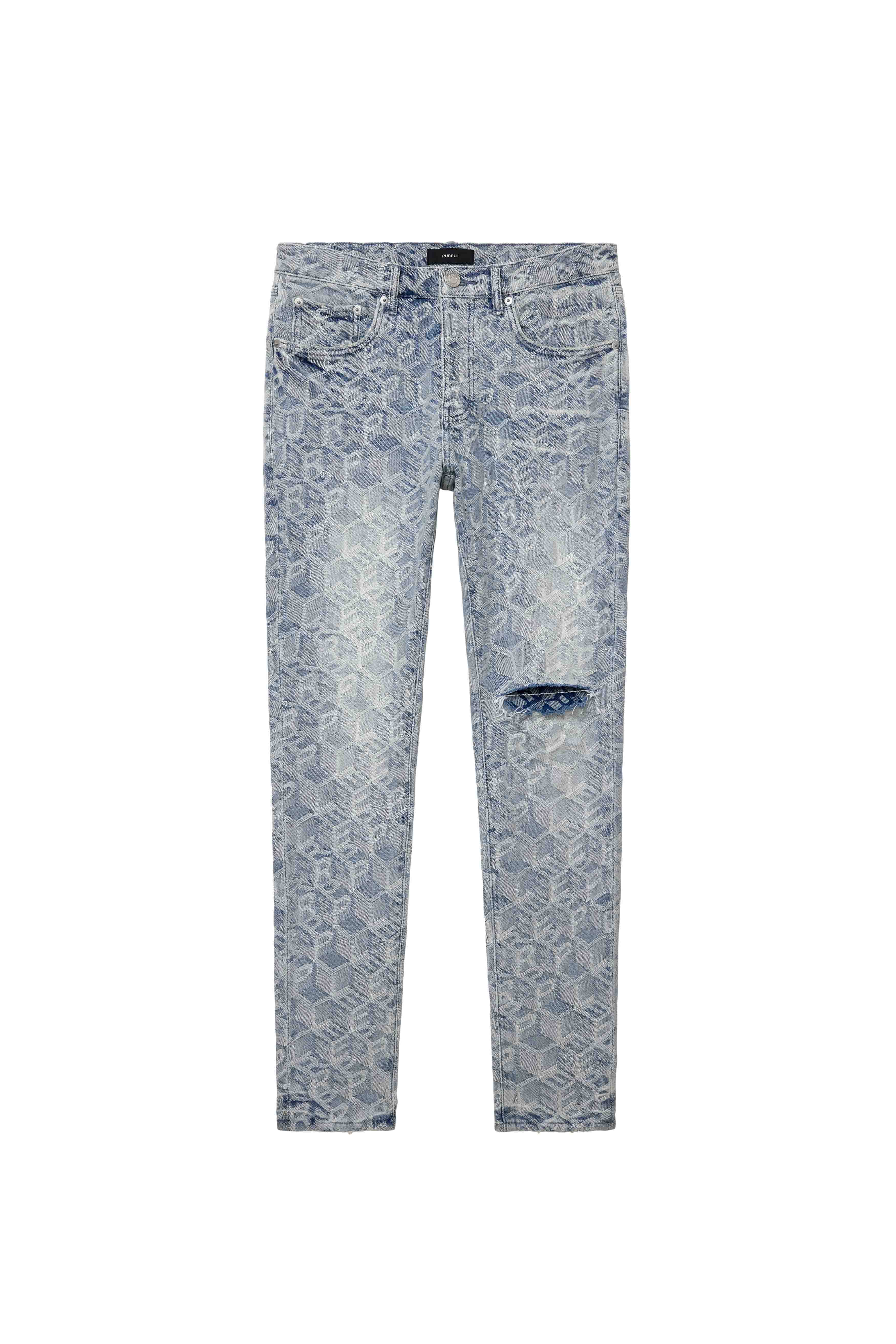 Purple Brand Denim P001 Jacquard Monogram P001 Jacquard Monogram