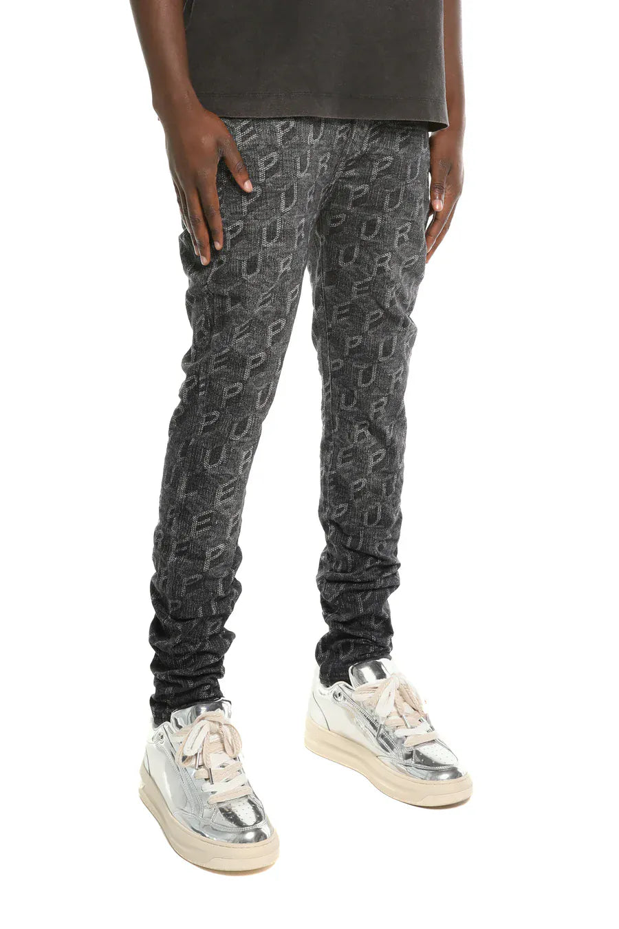 Purple Brand Denim P001 Printed Monogram P001 Printed Monogram