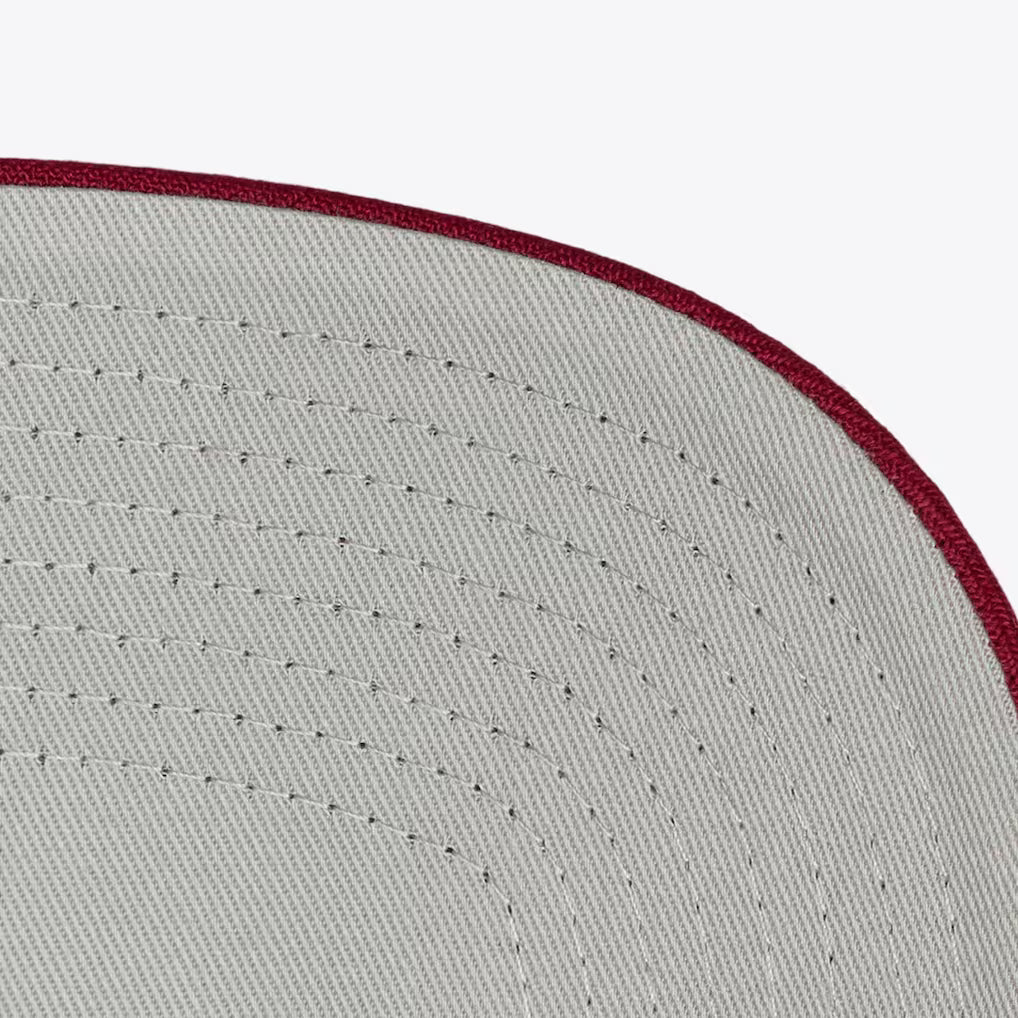 Mitchell & Ness Chicago Bulls Green/Red Rose Gold Pro Pinch Snapback