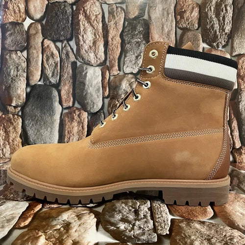 Timberland Construction Heritage Edition High Top Boot Wheat - 40% OFF.