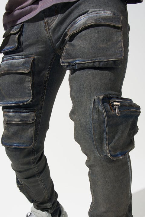 Serenede Cargo Pants Serenede Wave Cargo Jeans Serenede Wave Cargo Jeans