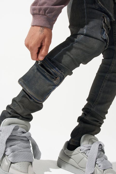 Serenede Cargo Pants Serenede Wave Cargo Jeans Serenede Wave Cargo Jeans