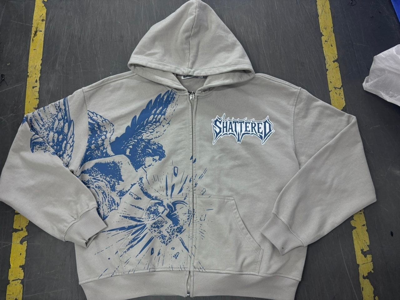 Shattered Hearts Hoodies Shattered Hearts Catching Feelings Hoodie Shattered Hearts Catching Feelings Hoodie