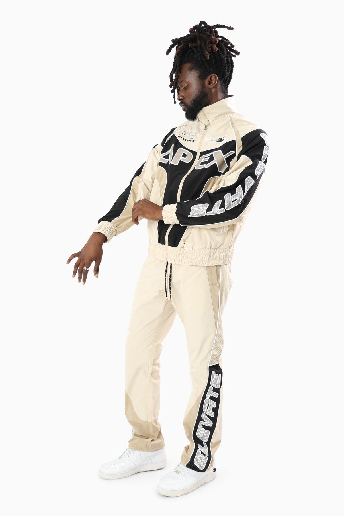 Smokerise Sets Elevate Windbreaker Set - Light Khaki Elevate Windbreaker Set - Light Khaki
