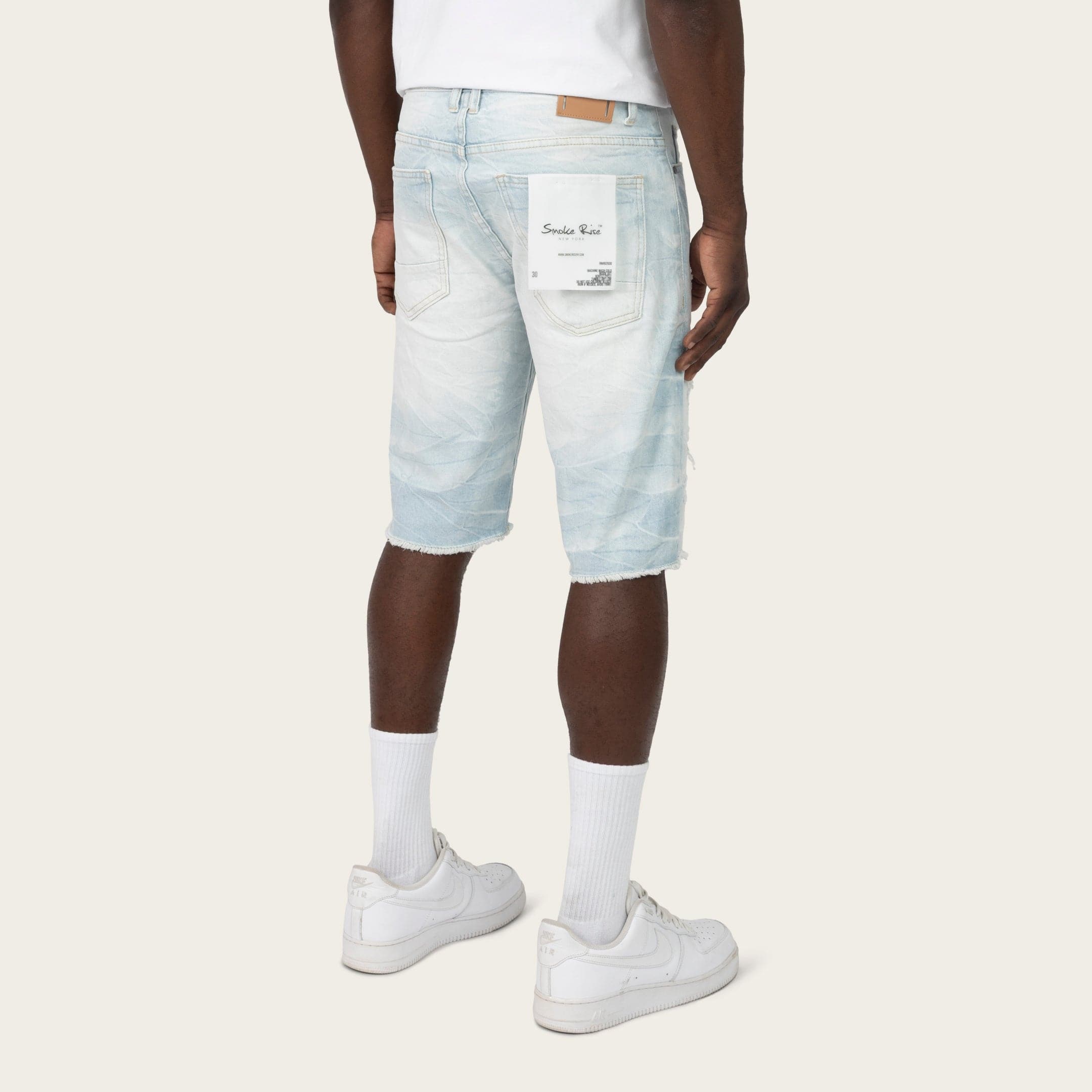 Smokerise Shorts SmokeRise Essential Peyton Blue Jean Shorts SmokeRise Essential Peyton Blue Jean Shorts