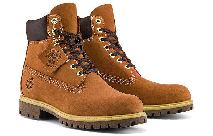 Timberland Boots Timberland 6-Inch Premium Waterproof Boot Rust Suede Timberland 6-Inch Premium Waterproof Boot Rust Suede
