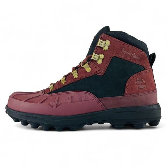 Timberland Boots Timberland Eco Converge Shell Toe Boots Burgundy Timberland Eco Converge Shell Toe Boots Burgundy