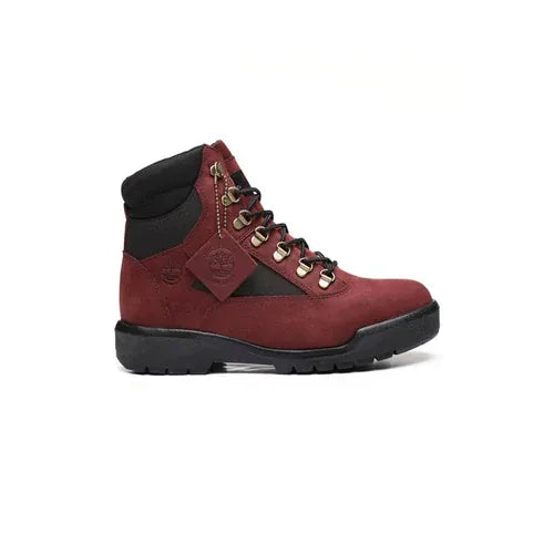 Timberland Boots Timberland Field Boot High Top Burgundy Timberland Field Boot High Top Burgundy
