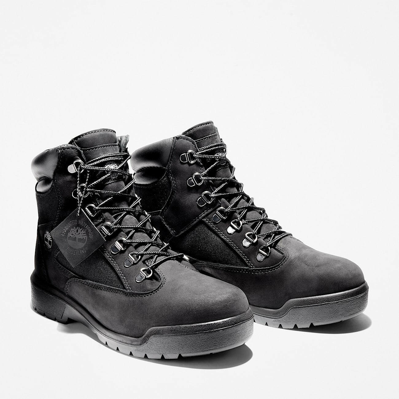 Timberland Boots Timberland Field Boot Hightop Black Timberland Field Boot Hightop Black