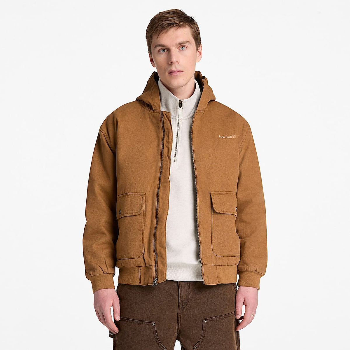 Timberland Jackets TIMBERLANDS Insulated Canvas Bomber TIMBERLANDS Insulated Canvas Bomber