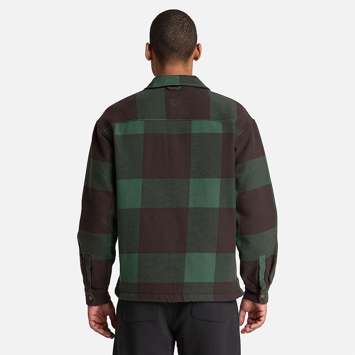 Timberland TIMBERLAND Fleece-Lined Checkered Overshirt TIMBERLAND Fleece-Lined Checkered Overshirt