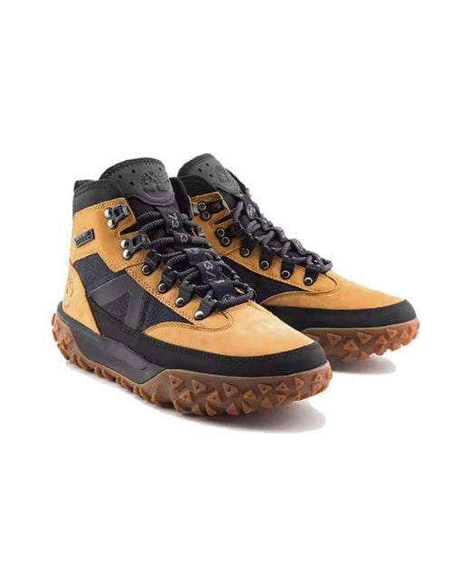Timberland Blue Greenstride Motion 6 Waterproof Mid Hiker