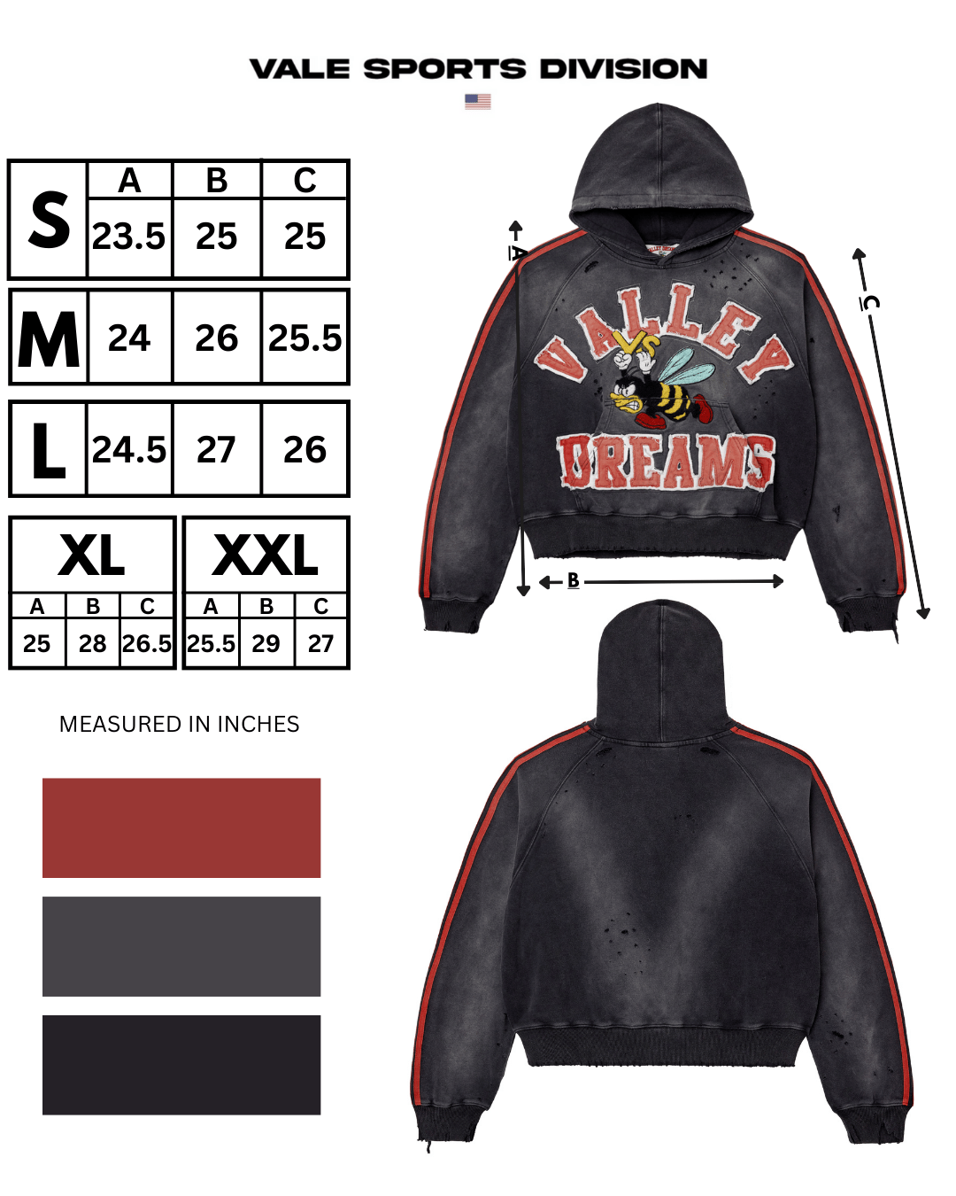 Vale Hoodies Vale Forever Anthem Hoodie Vale Forever Anthem Hoodie