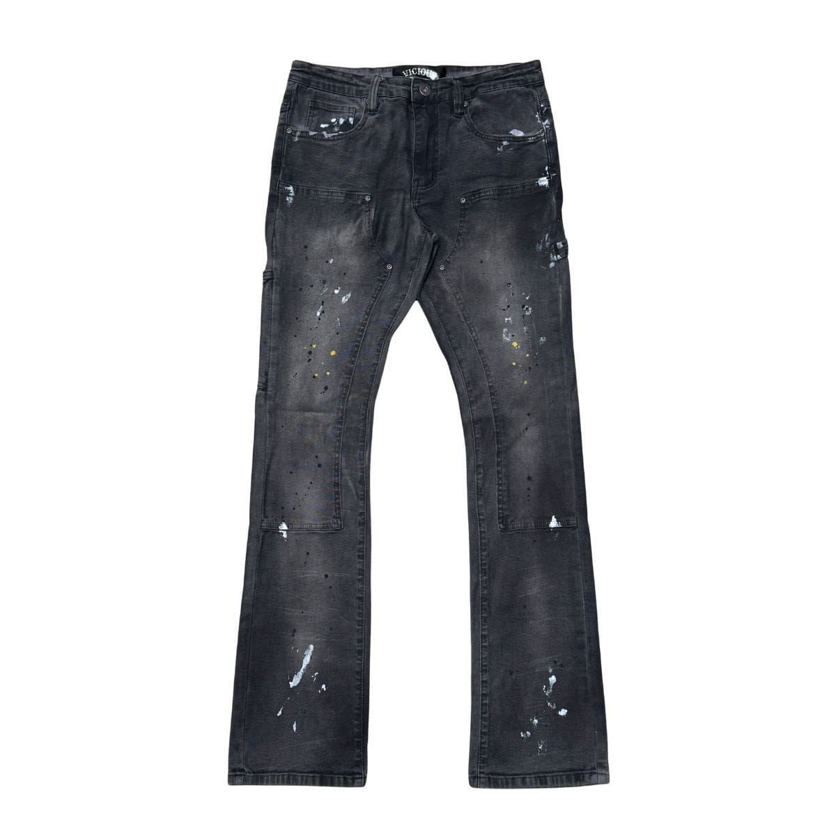 vic Denim Vicious Carpenter Splash Flare Denim Vicious Carpenter Splash Flare Denim