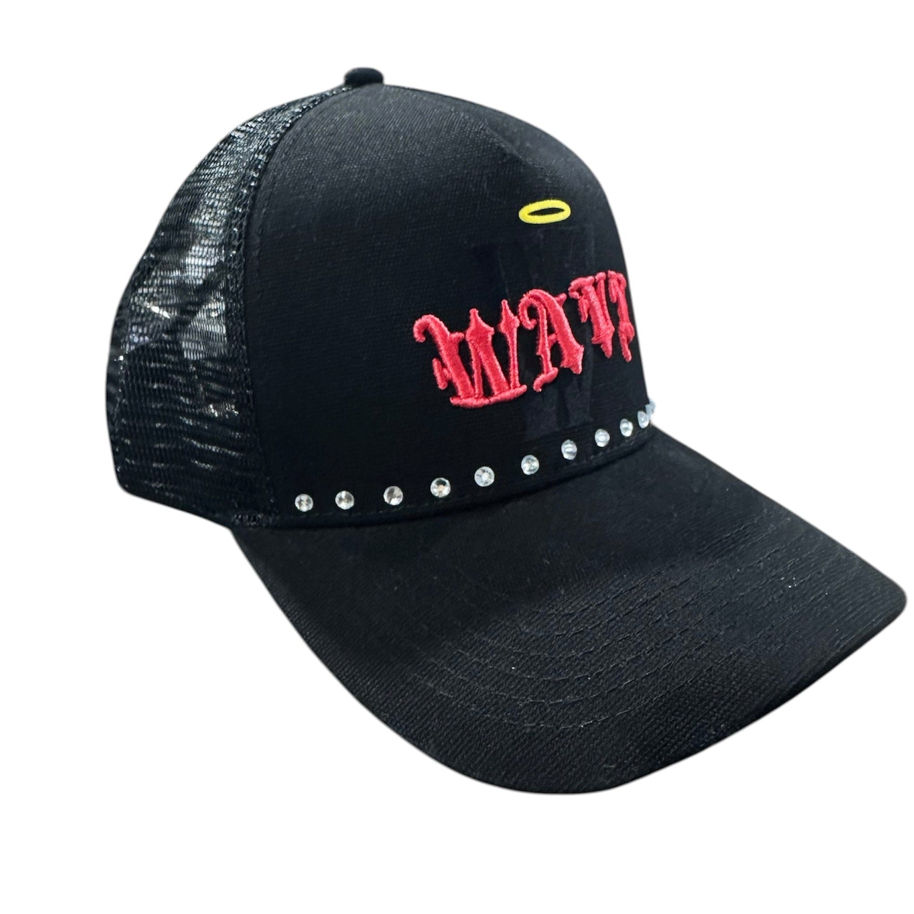 Wave District Hat Mr. Wave District Black Trucker Hat Mr. Wave District Black Trucker Hat