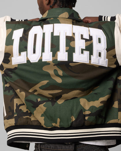Loiter Star Child Varsity Jacket