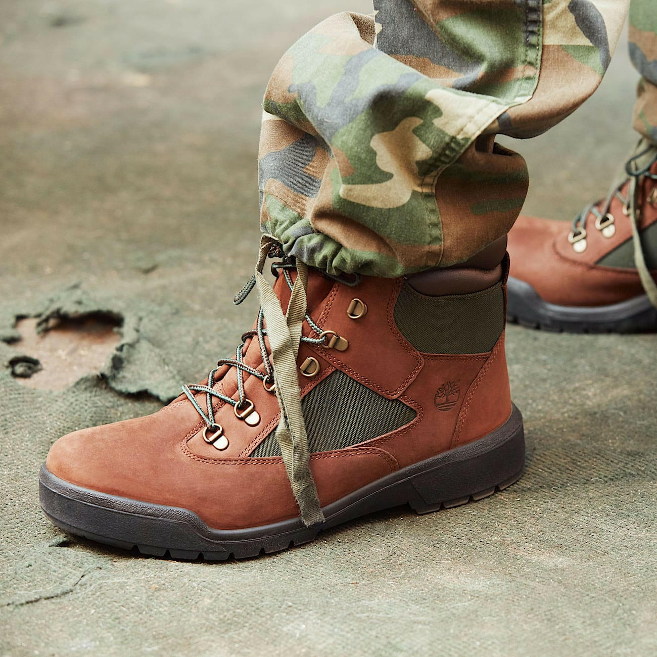 Timberland Field Boot Hightop Beef & Broccoli.