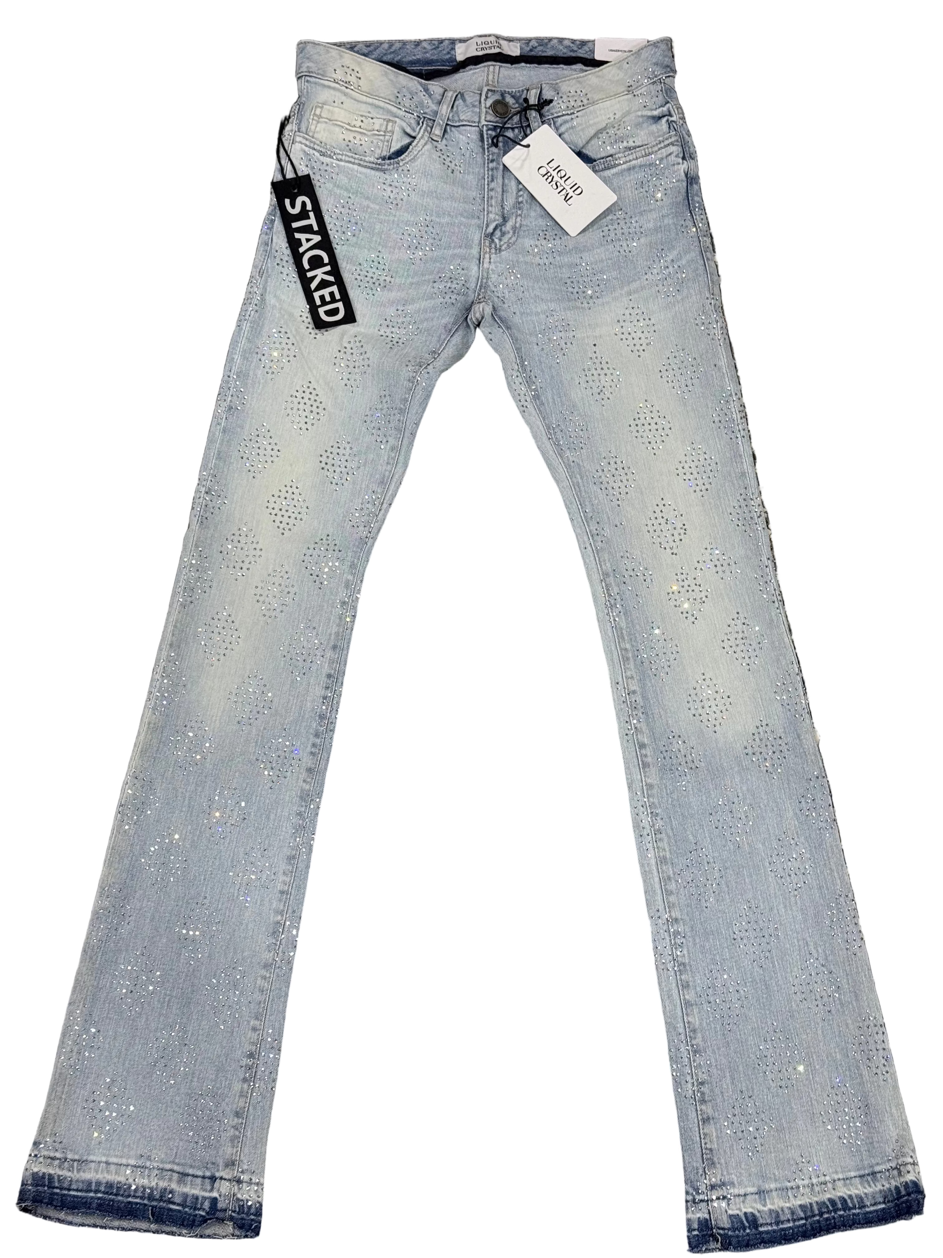 Jordan Craig Liquid Crystal Super Skinny Stacked Jeans 