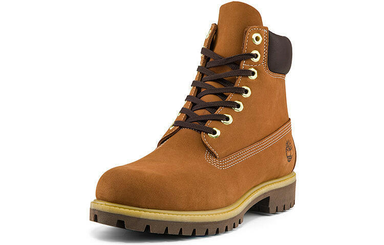 Timberland 6-Inch Premium Waterproof Boot Rust Suede - Save 40%.