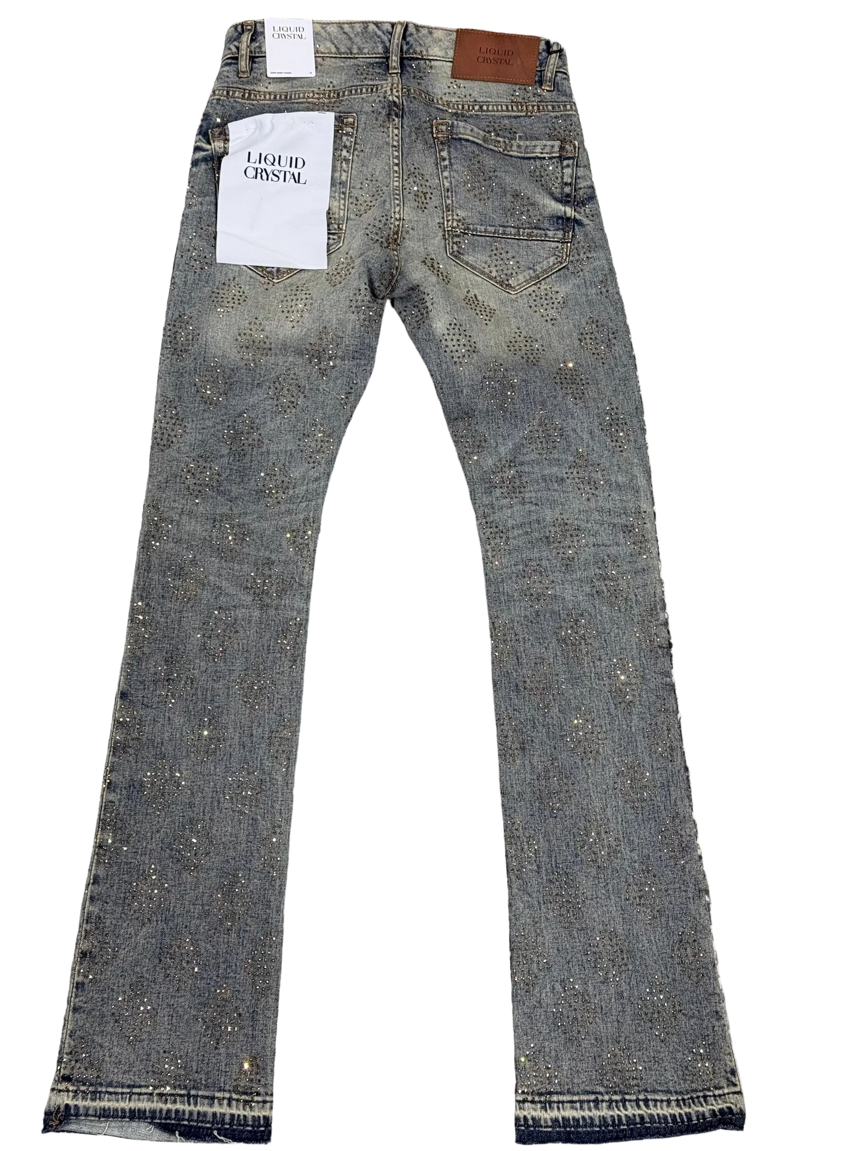 Jordan Craig Liquid Crystal Super Skinny Stacked Jeans 