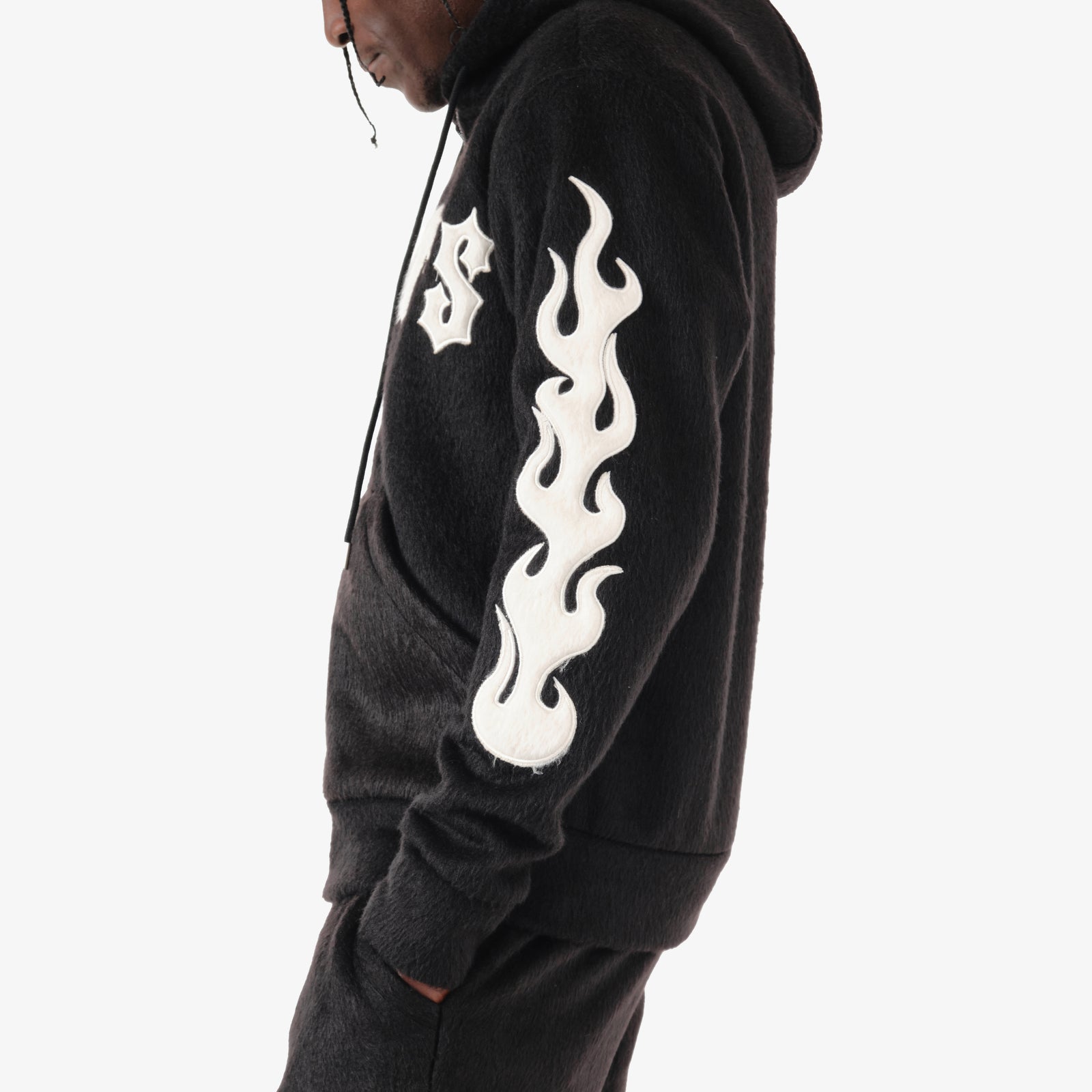 Saints Mohair Hoodie