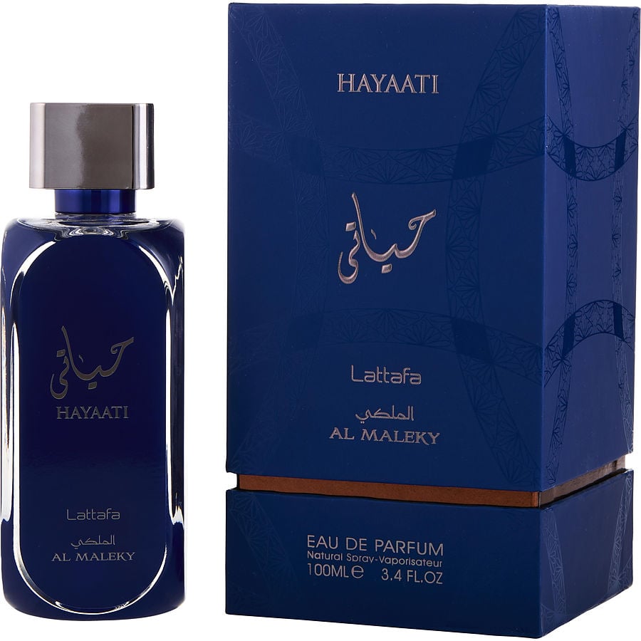 Lattafa Hayaati Al Malekymen Eau De Parfum Spray 3.4 oz 