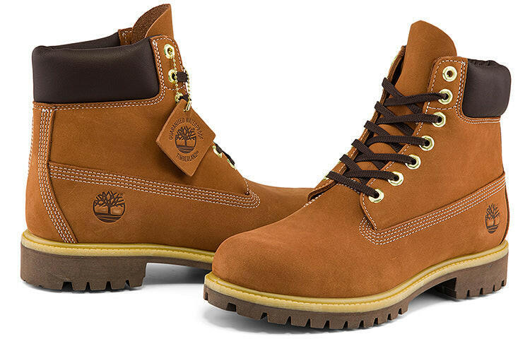 Timberland 6-Inch Premium Waterproof Boot Rust Suede - Save 40%.