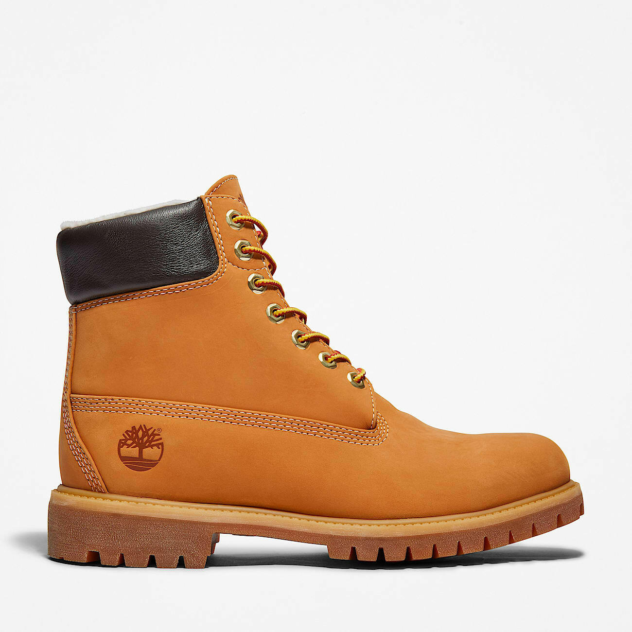 Timberland 6-Inch Premium Fur Line Men's Boots Wheat - Save 40%.