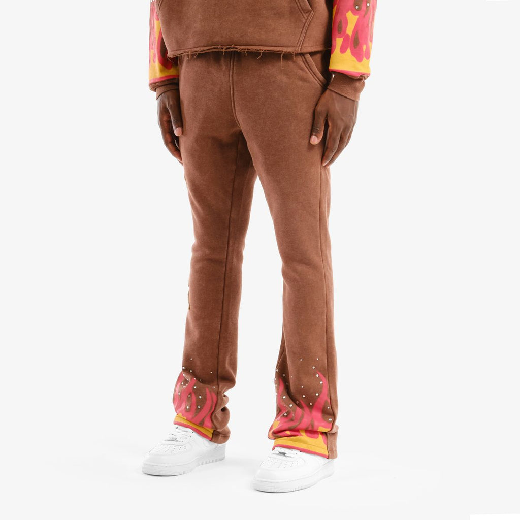 Desires Stacked Sweatpants