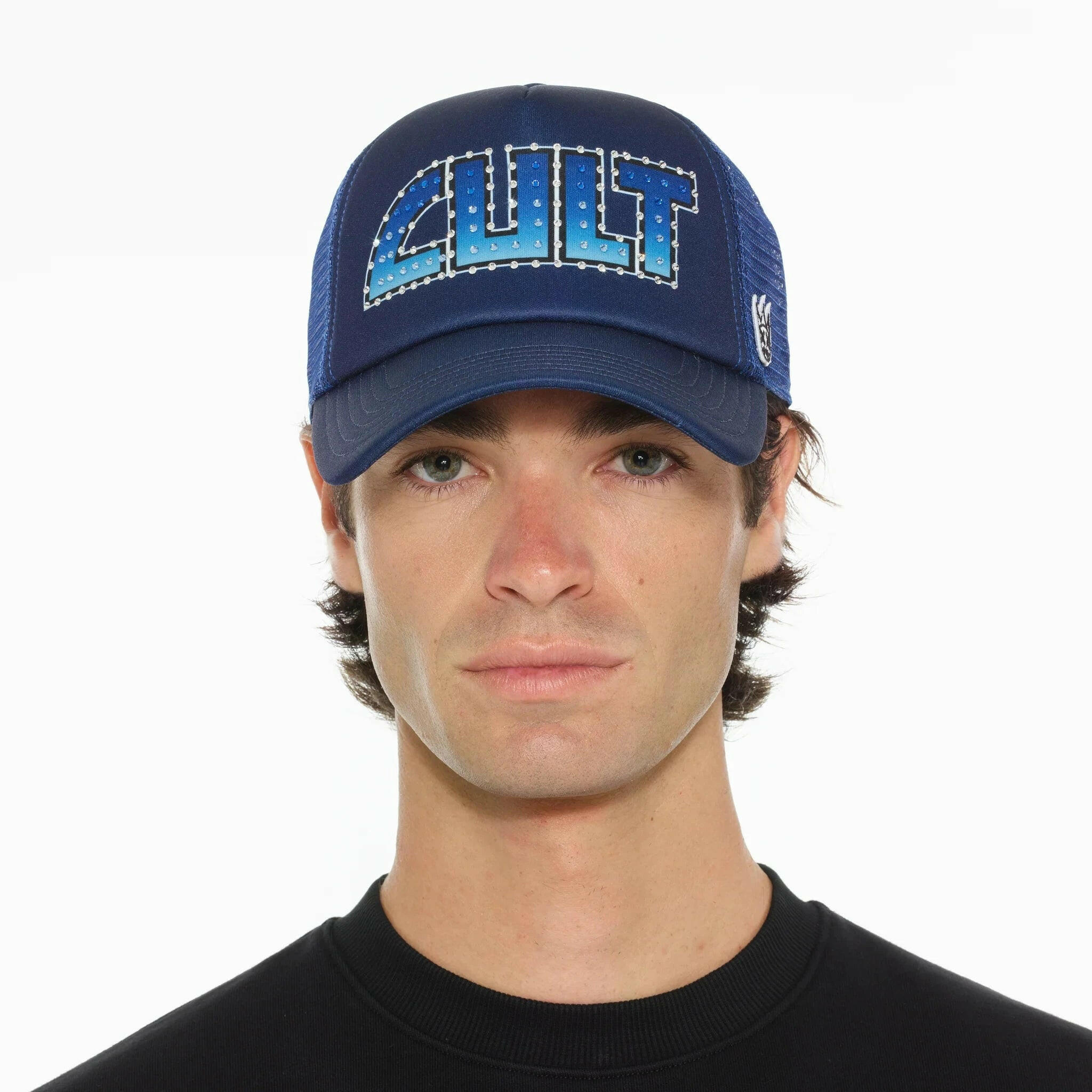 Cult Rock Logo Trucker Hat.