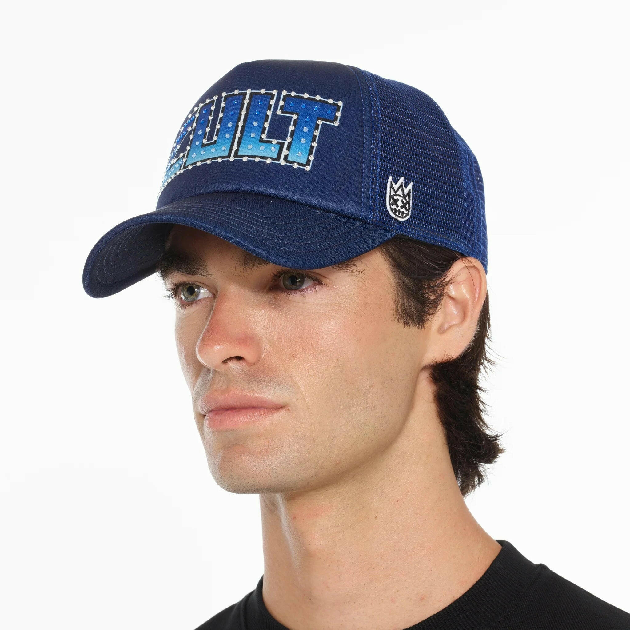 Cult Rock Logo Trucker Hat.