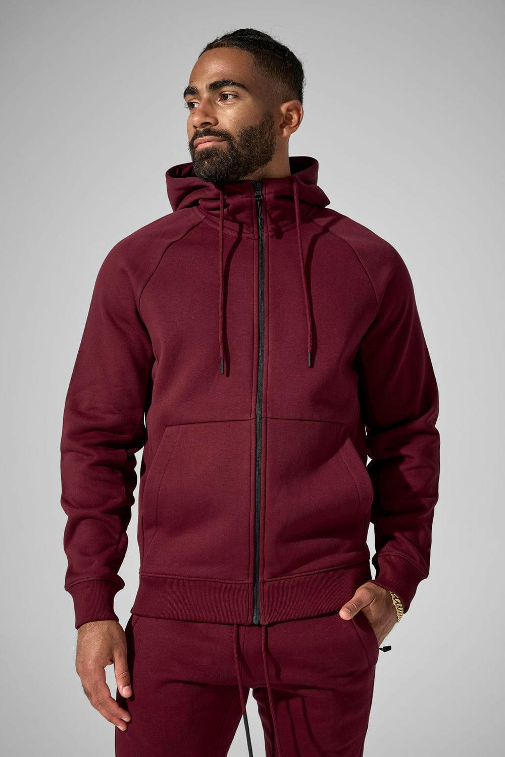 Jordan Craign Uptown Zip Up Hoodie.