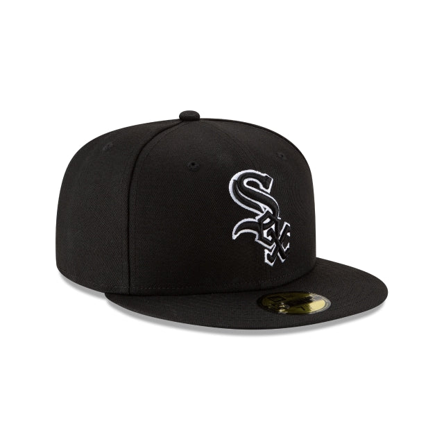 New Era White Sox Black 59FIFTY Fitted