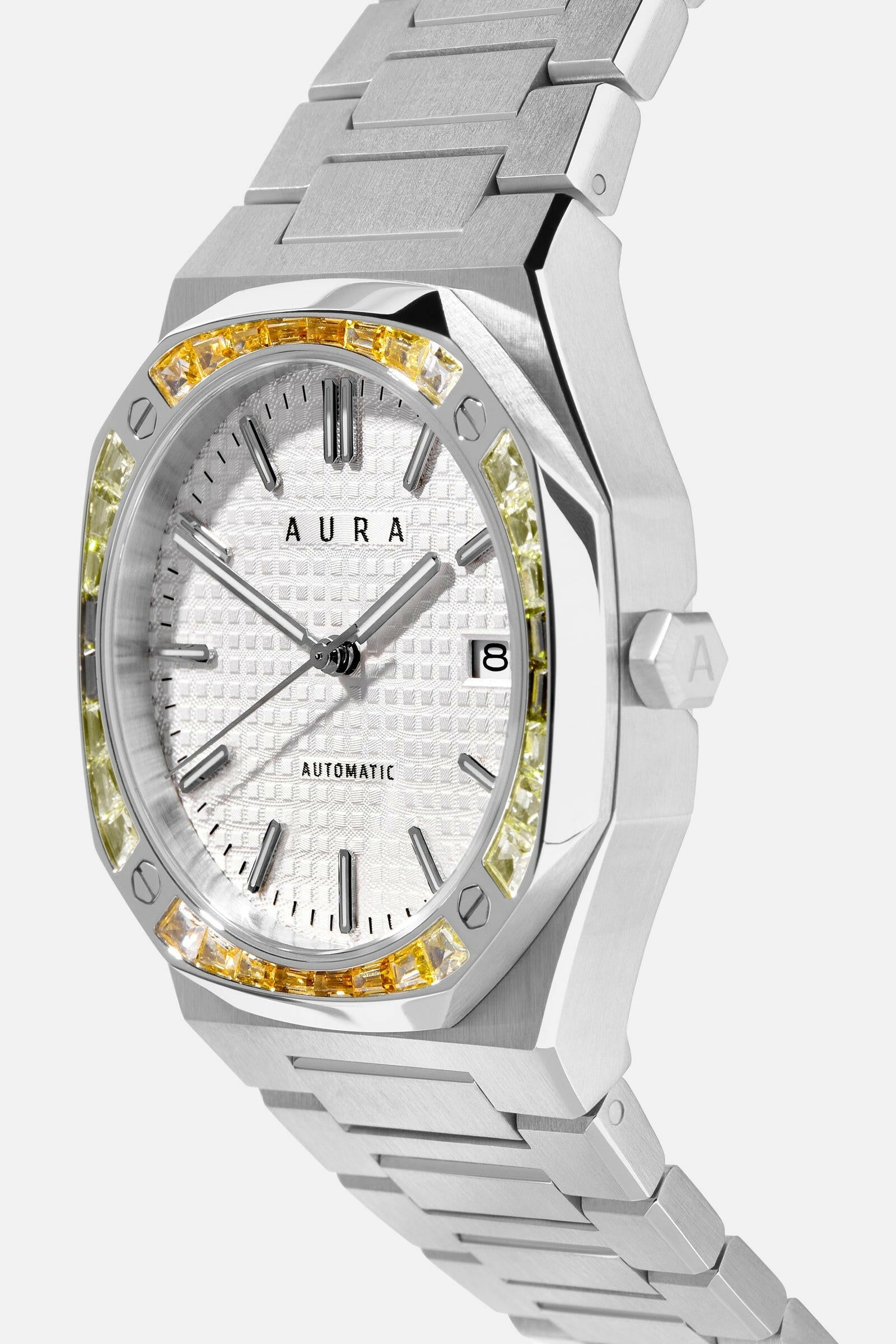 Aura Date 003 Steel/Pineapple.