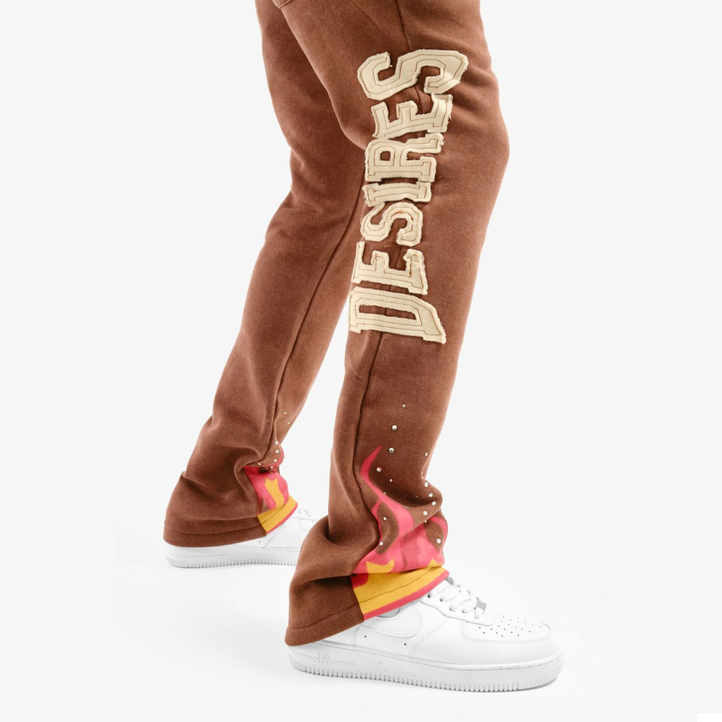 Desires Stacked Sweatpants