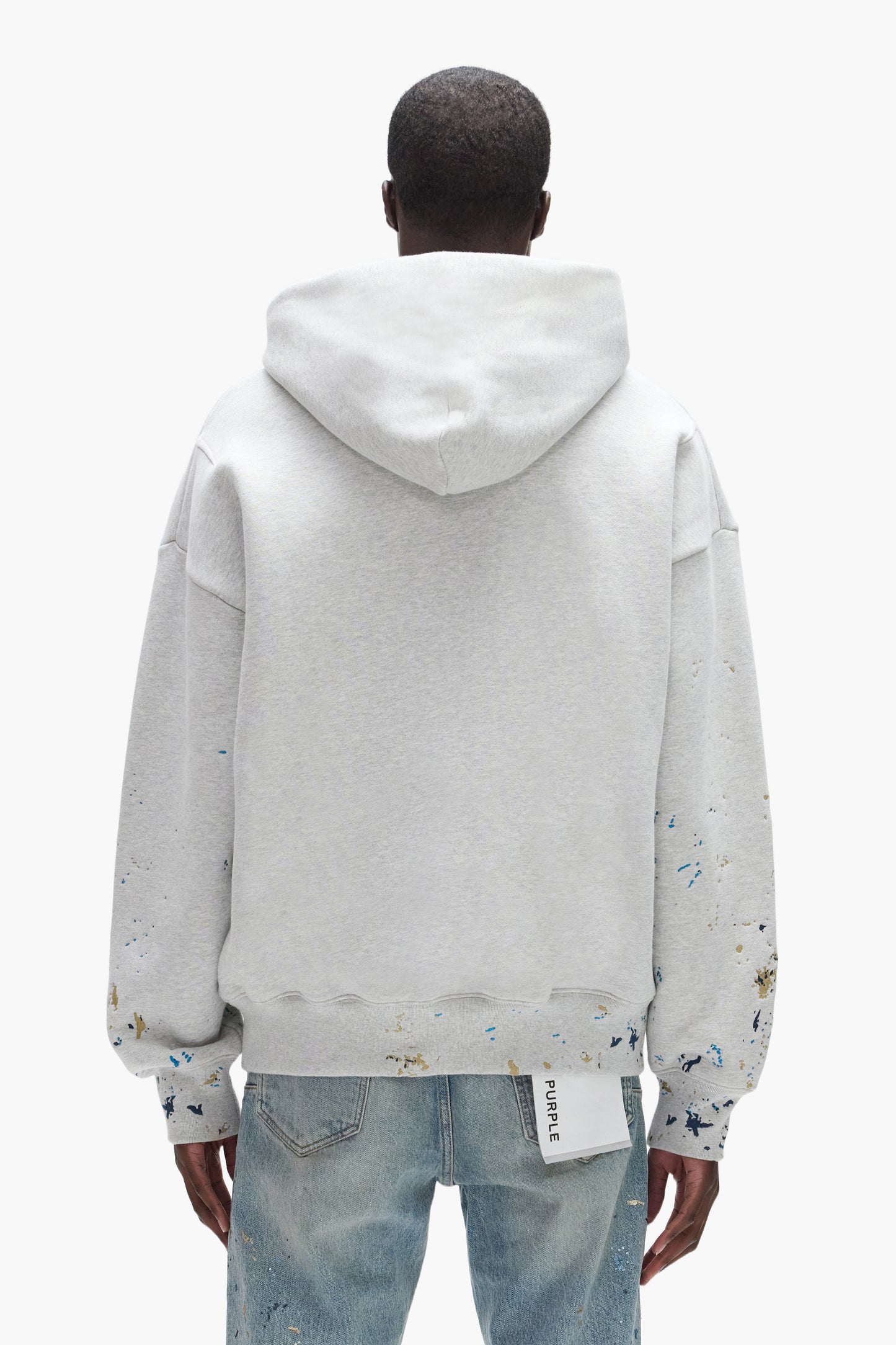 Purple Brand Studded Camo Hoodie