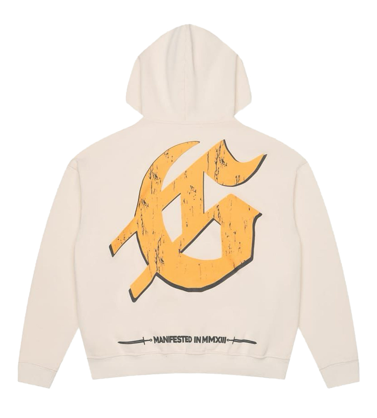 Godpseed Chrome Liberty Zip Up Hoodie - Bone