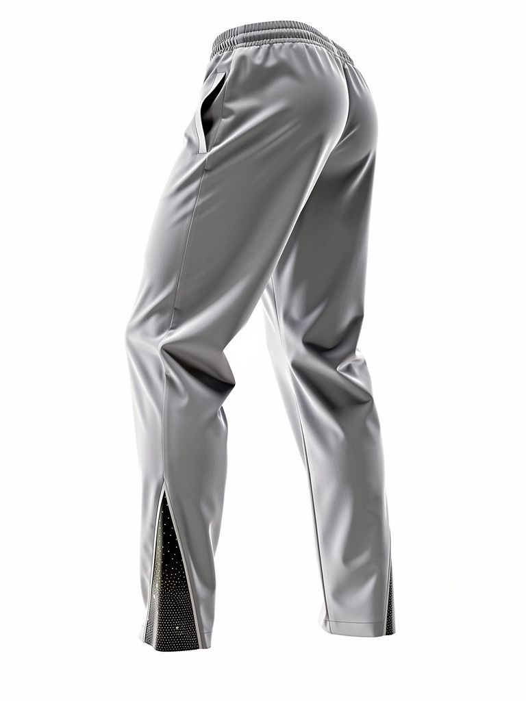 Kindred Rhinestone Nylon Zip-Up Tracksuit