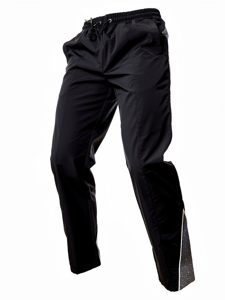 Kindred Rhinestone Nylon Zip-Up Tracksuit