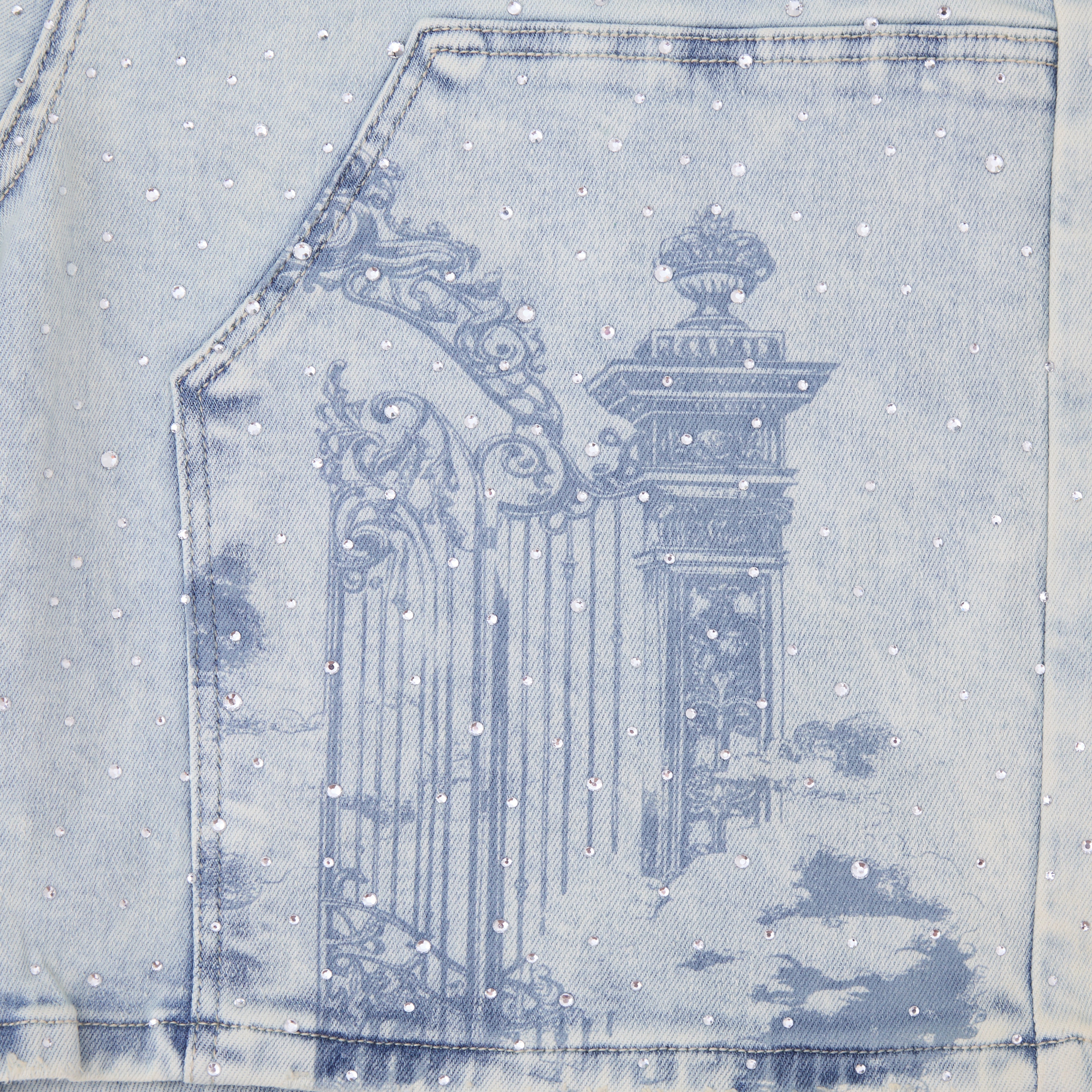 Duaa Kingdom Denim Shorts - 50% OFF.