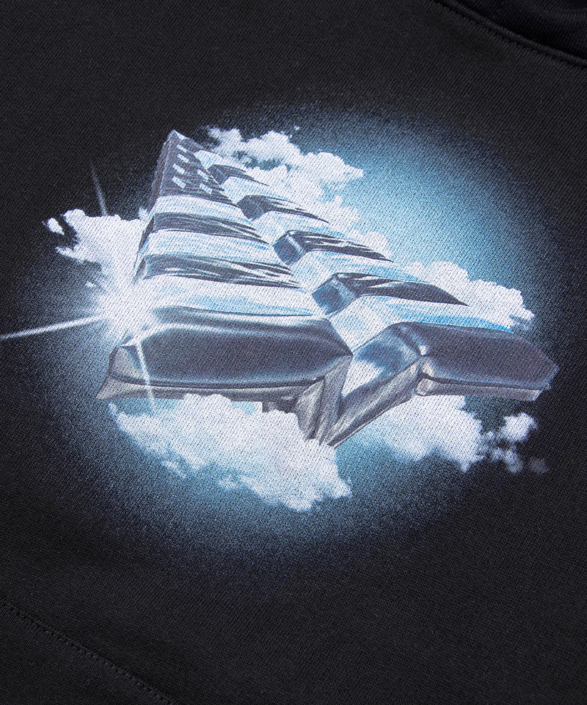 Paper Plane Above The Clouds Hoodie