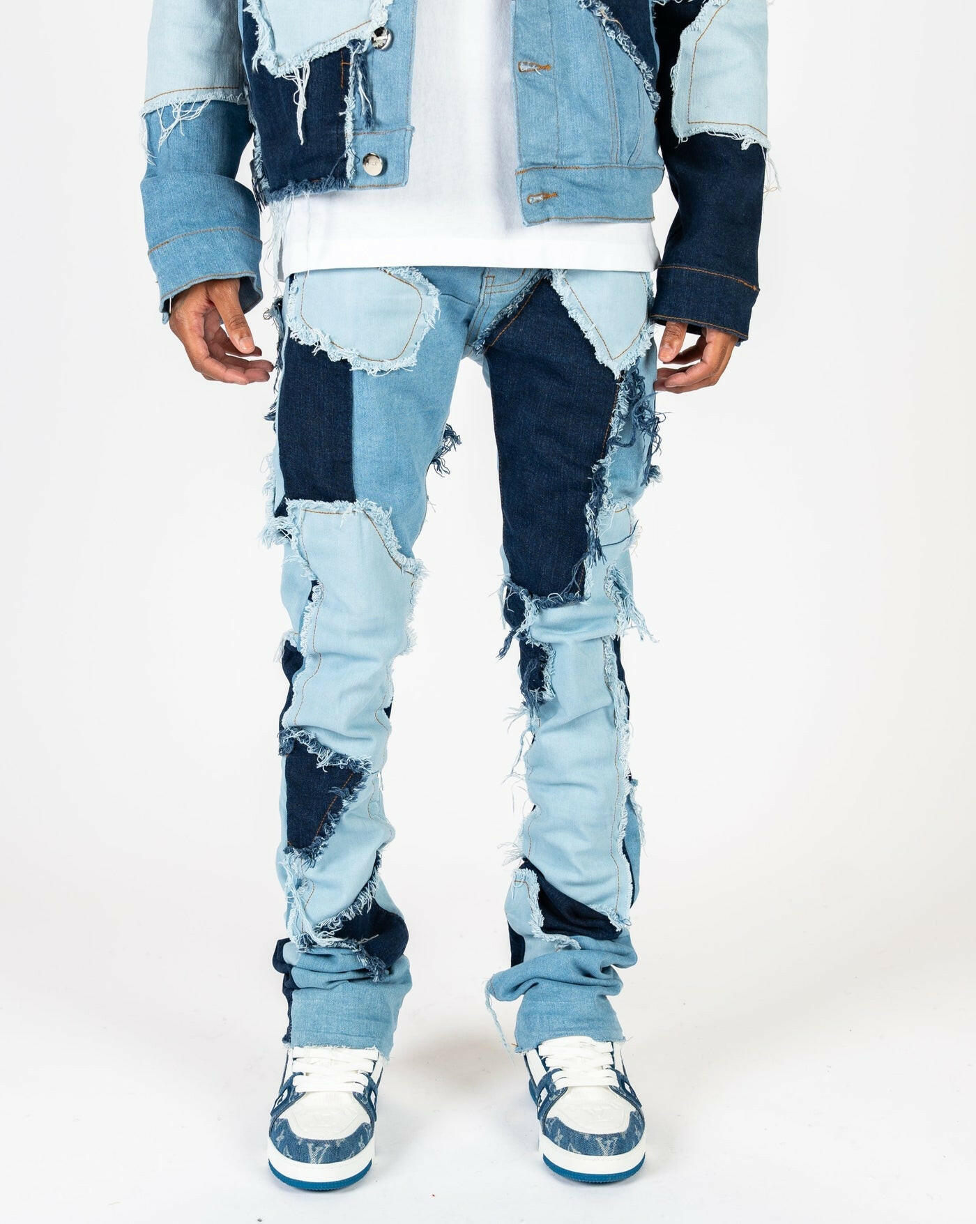 Pheelings "Left in the Past" Flare Stacked Jeans