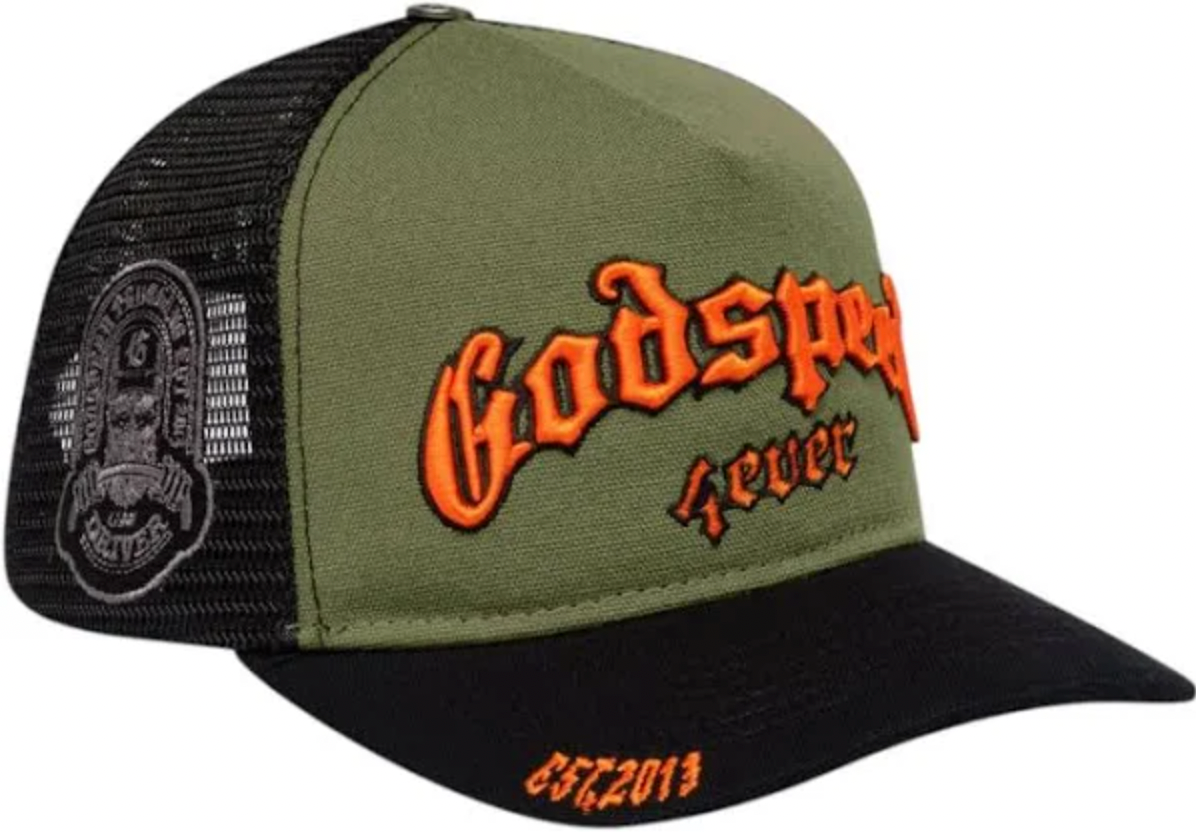 Godspeed Forever Foam Trucking Hat Snapback.
