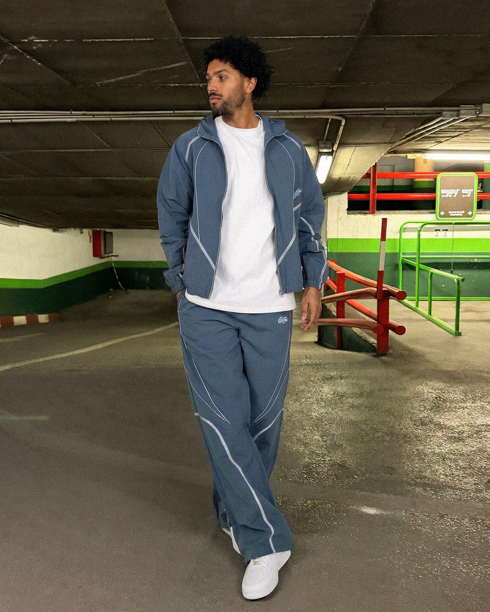 EPTM Union Tracksuit - Denim Blue