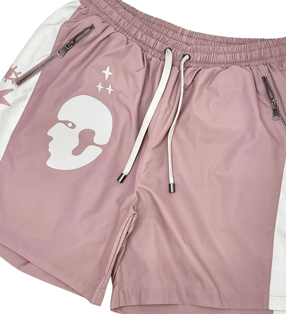 Vie+Riche Paris Mauve Tribal Shorts.