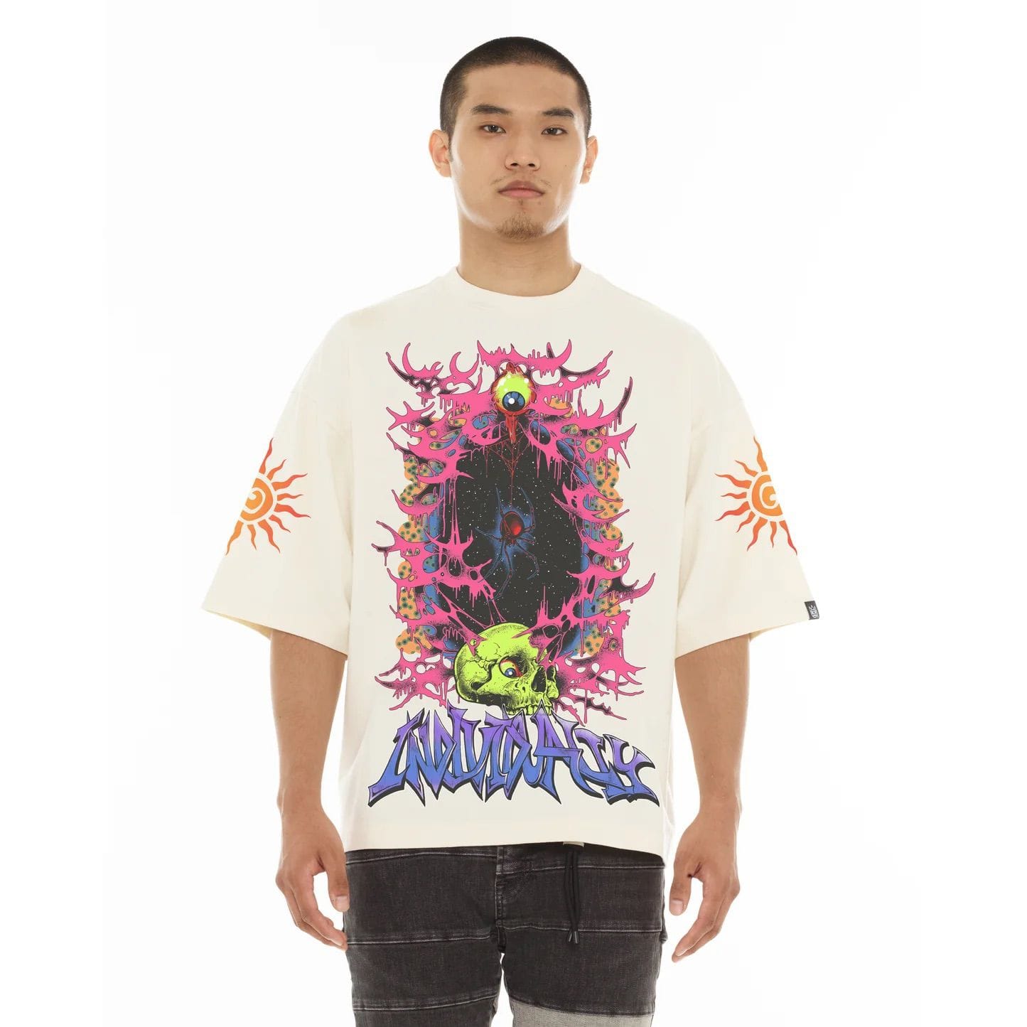 Cult of Individuality T-Shirts Cult Along Came A Spider Oversized Tee Cult Along Came A Spider Oversized Tee