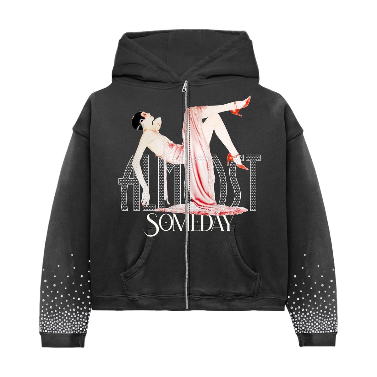 Almost Someday Hoodies Almost Someday High Class Zip Up Hoodie Almost Someday High Class Zip Up Hoodie
