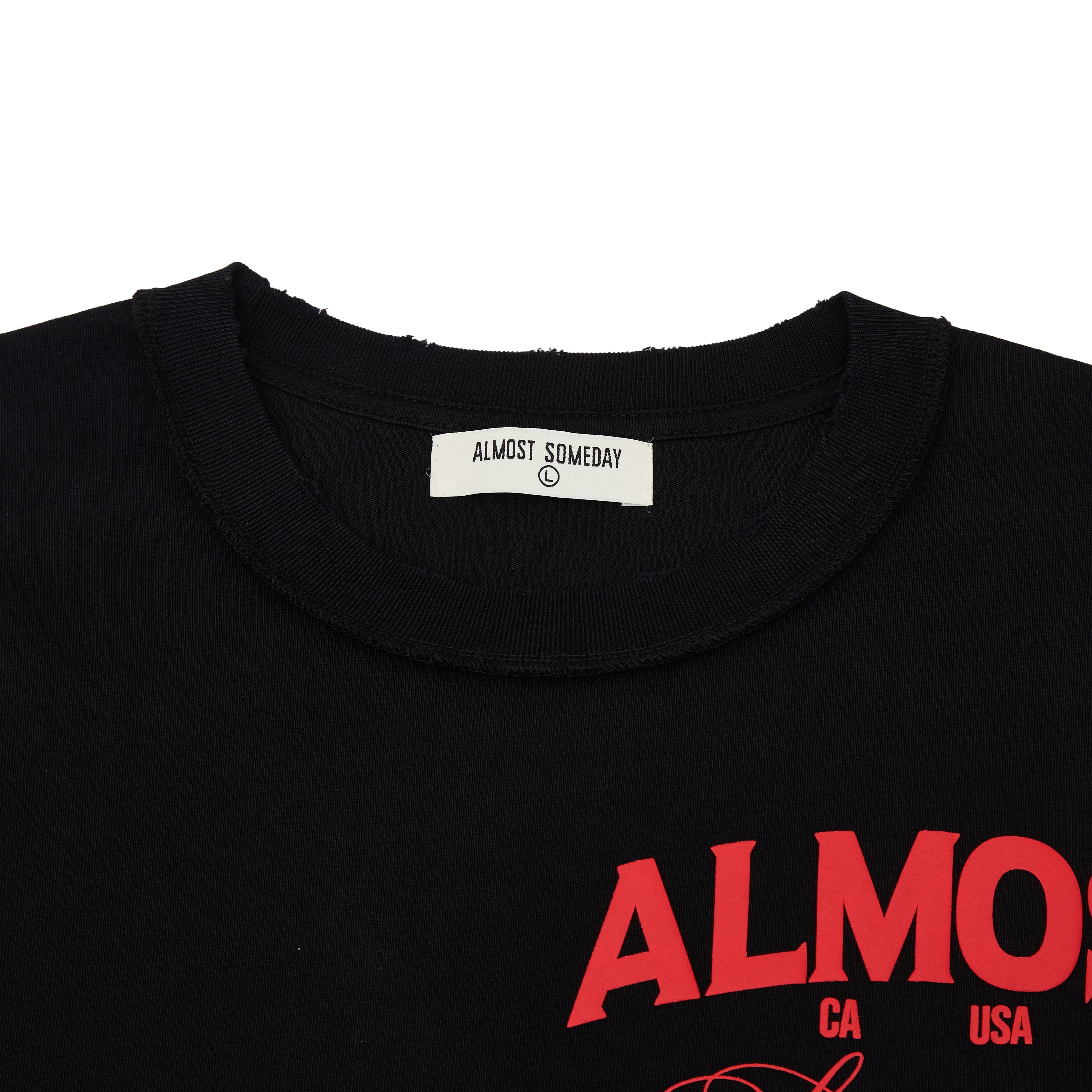 Almost Someday T-Shirts Almost Someday Beverly Black Tee Almost Someday Beverly Black Tee