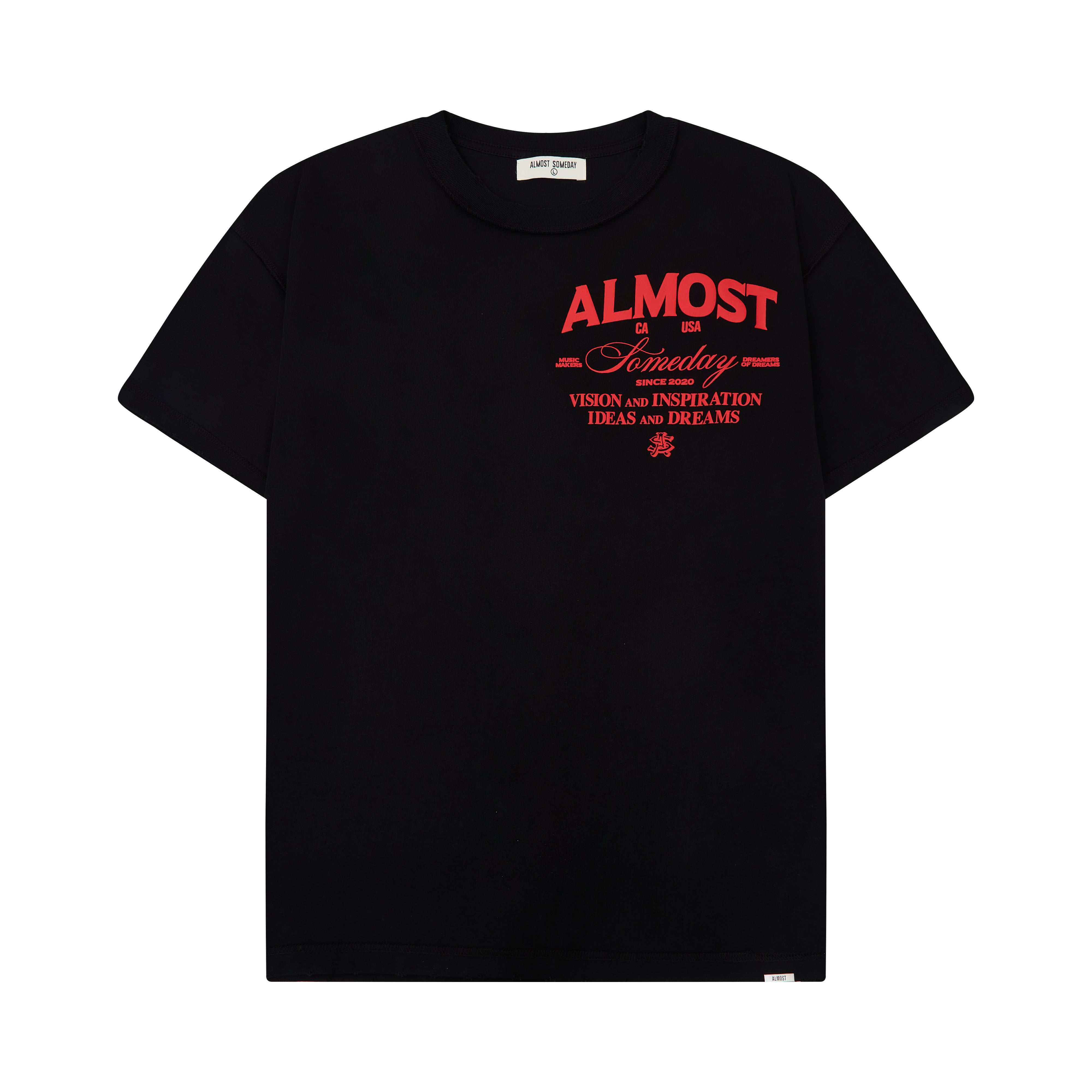 Almost Someday T-Shirts Almost Someday Beverly Black Tee Almost Someday Beverly Black Tee