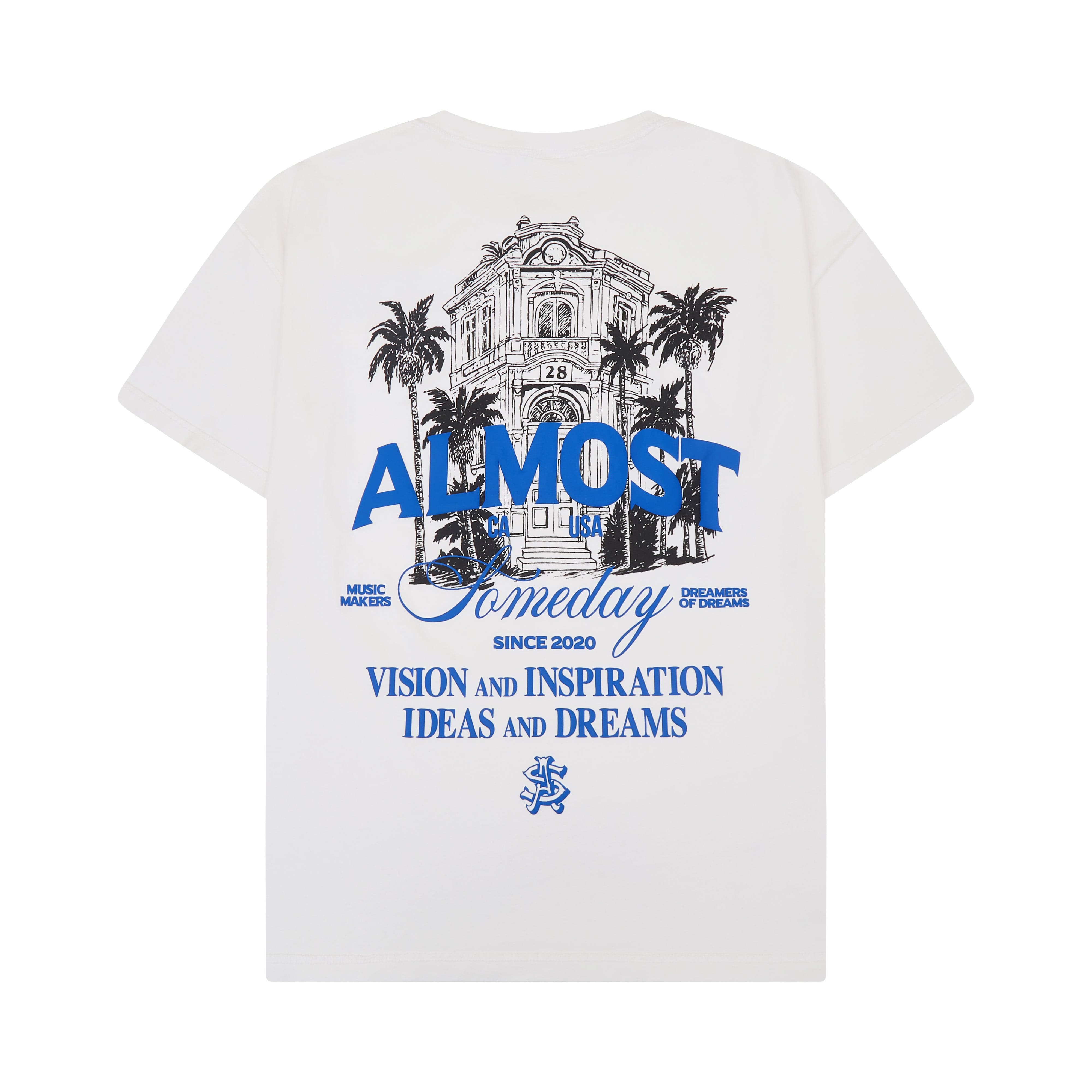 Almost Someday T-Shirts Almost Someday Cream Beverly Tee Almost Someday Cream Beverly Tee